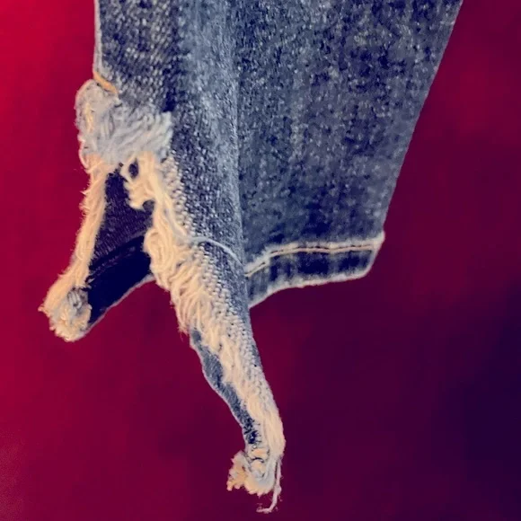 CURRENT ELLIOTT The Stiletto Divina Destroyed Skinny Jeans 30 Women - Picture 8 of 11